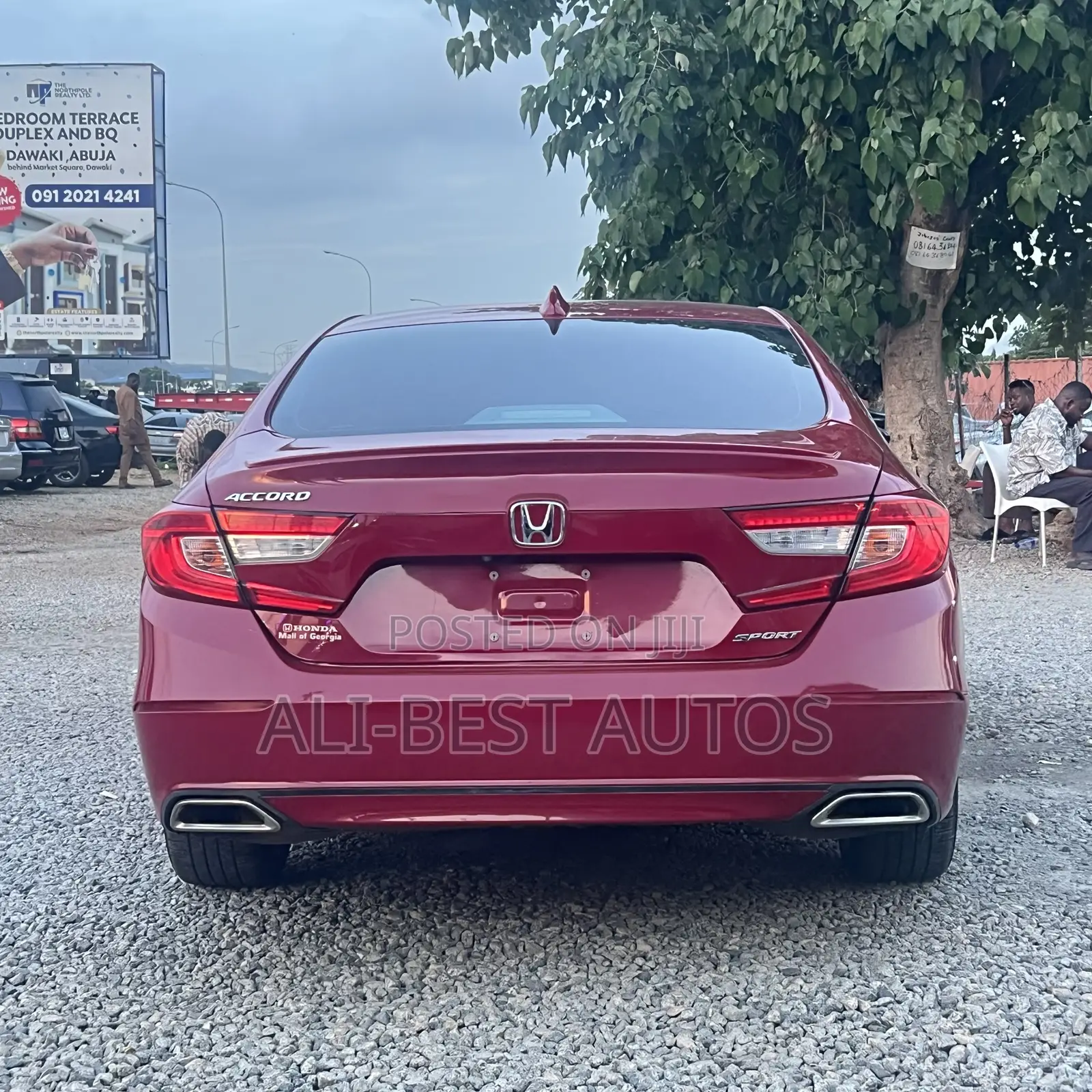 Honda Accord 2020 Maroon