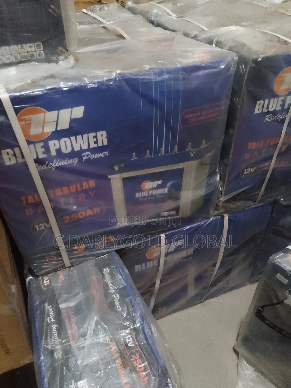 Tubular Battery Blue Power