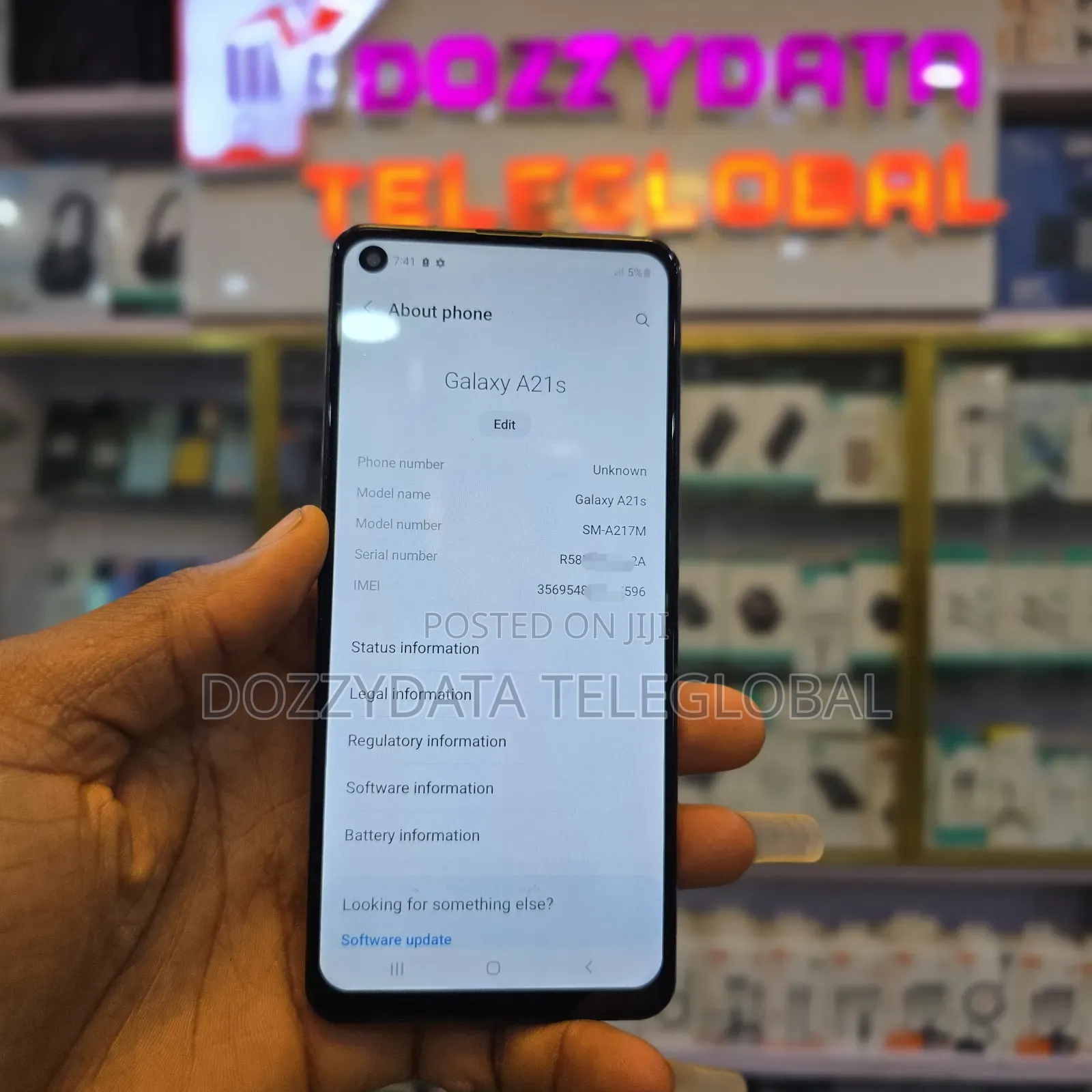 Samsung Galaxy A21s 64 GB Silver