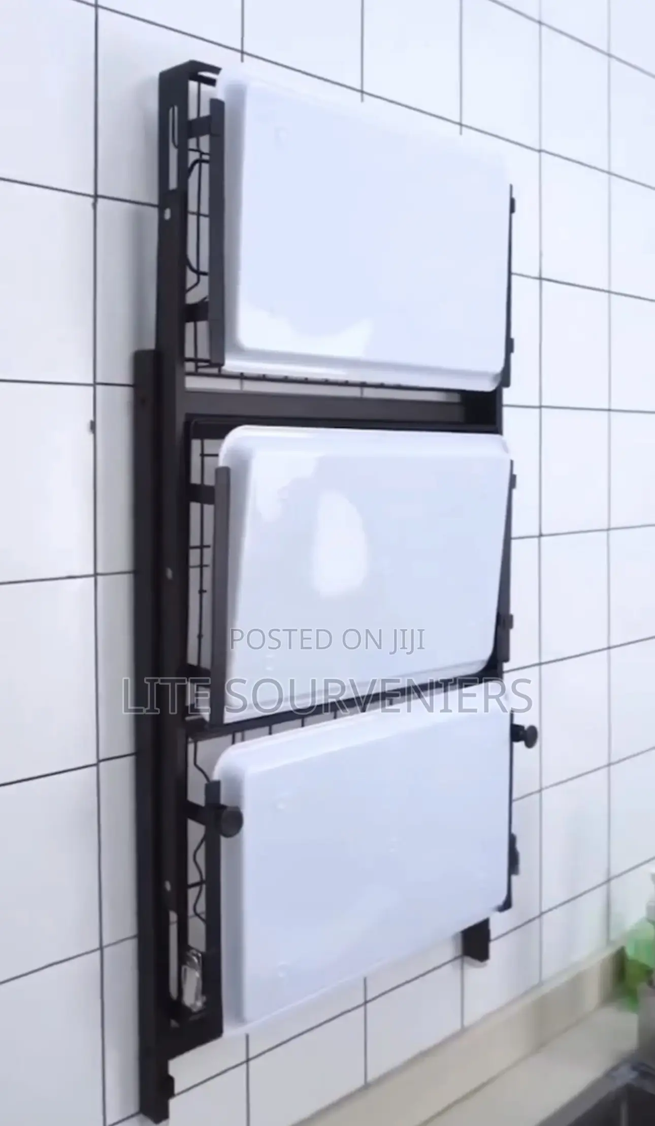 3tier Wall Mounted Plate Rack