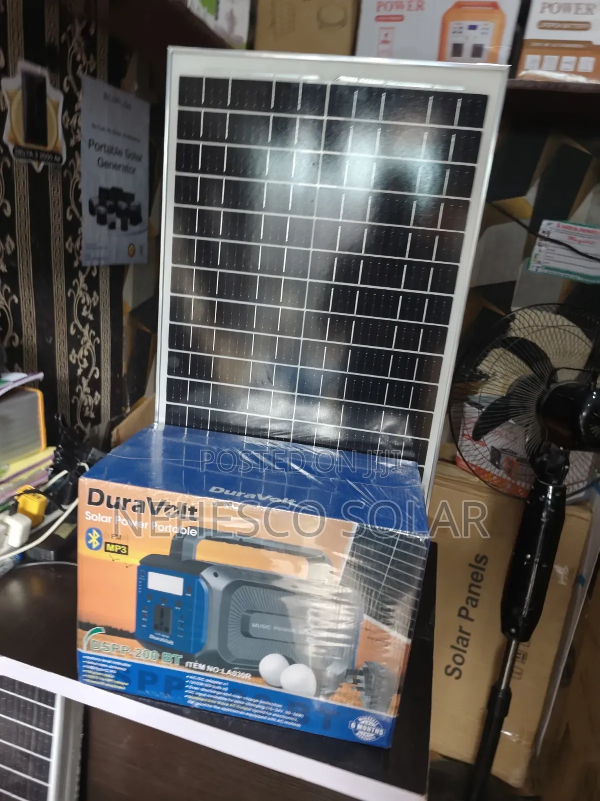 Original Duravolt Solar Generator for Students Small Businesses