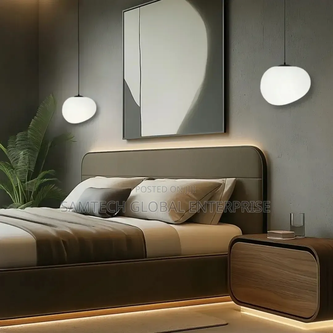 Nordic Pendant Light – Elegant Bedroom Living Room Hanging Lamp