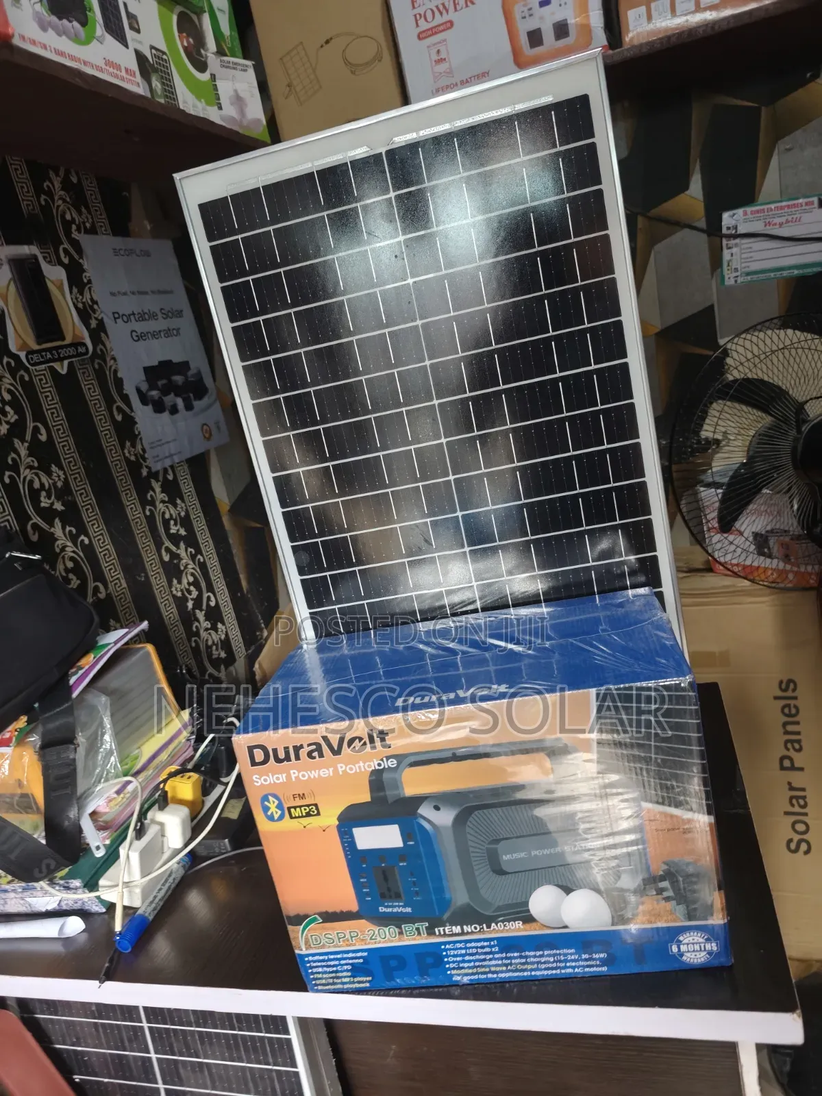 Buy Duravolt DSPP-200 Bt Solar Generator Today
