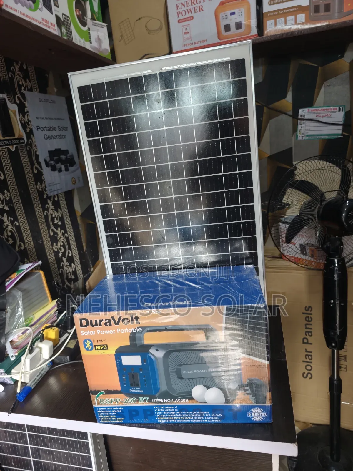 Buy Duravolt DSPP-200 Bt Solar Generator Today