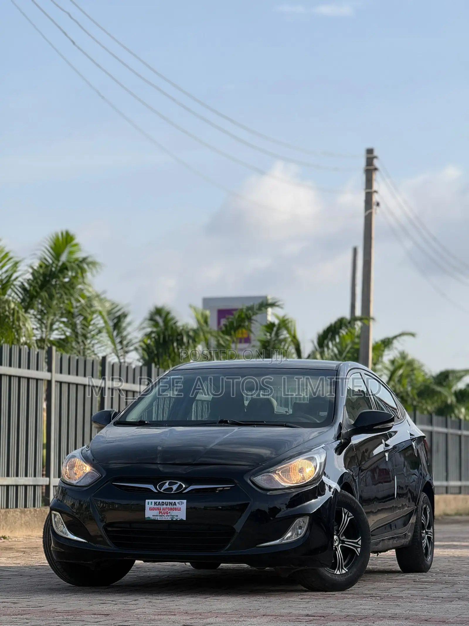 Hyundai Accent 2013 Black