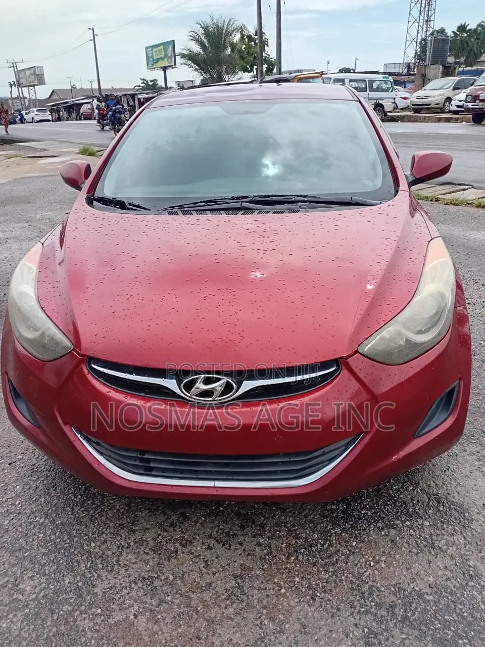 Hyundai Elantra GLS Sedan FWD (1.8L 4cyl 6M) 2013 Burgundy