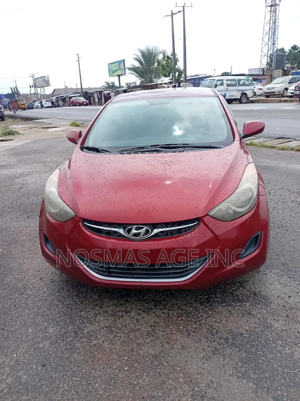 Hyundai Elantra GLS Sedan FWD (1.8L 4cyl 6M) 2013 Burgundy