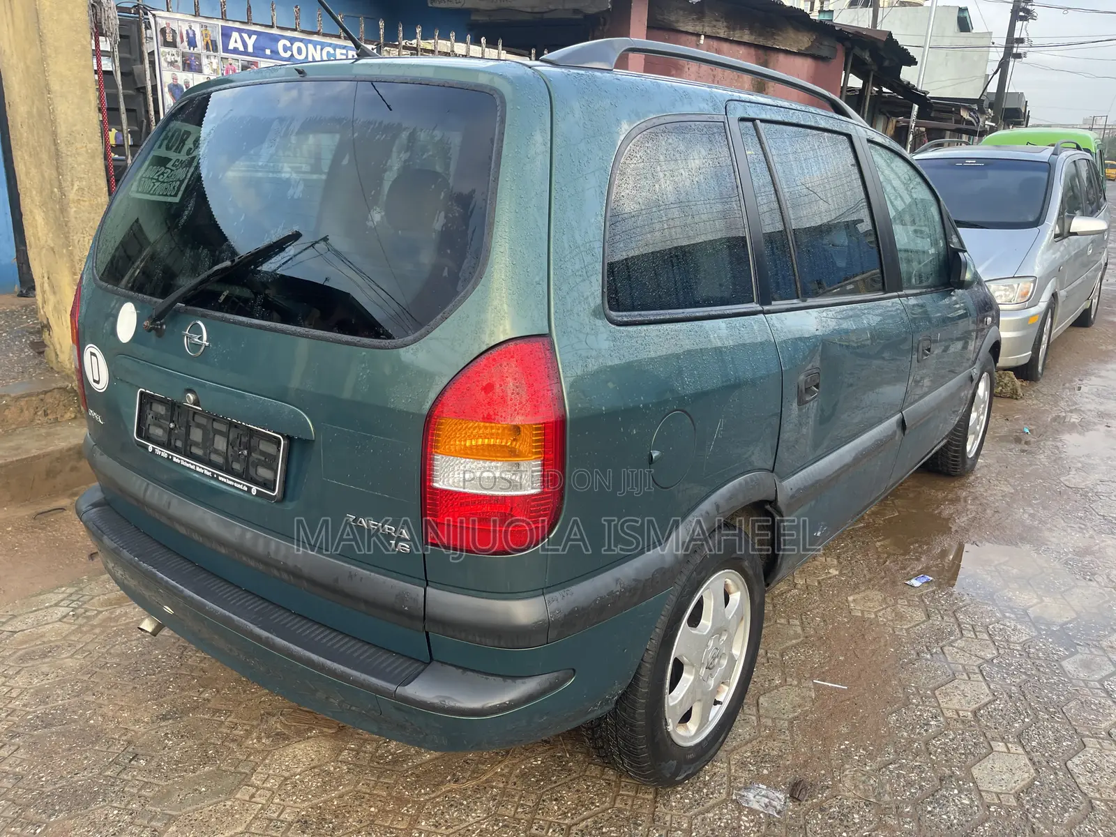 Opel Zafira 1.6 2004 Green