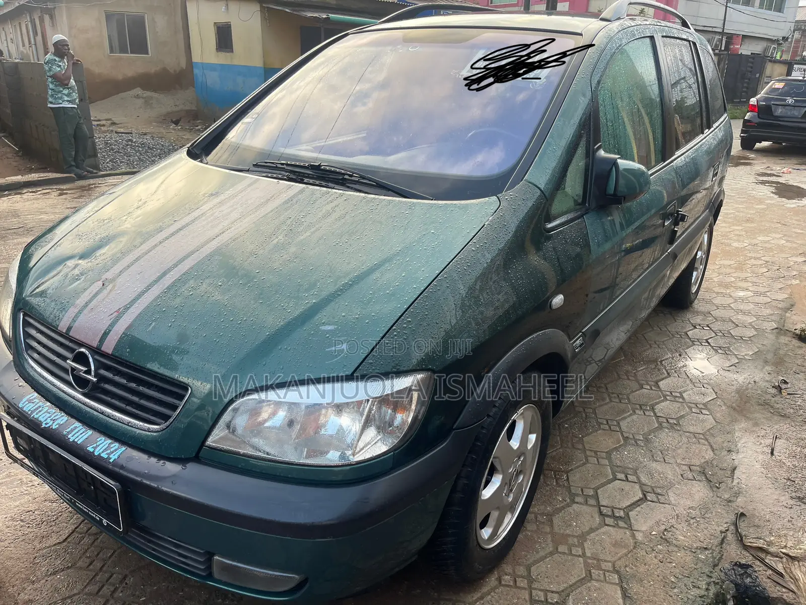 Opel Zafira 1.6 2004 Green