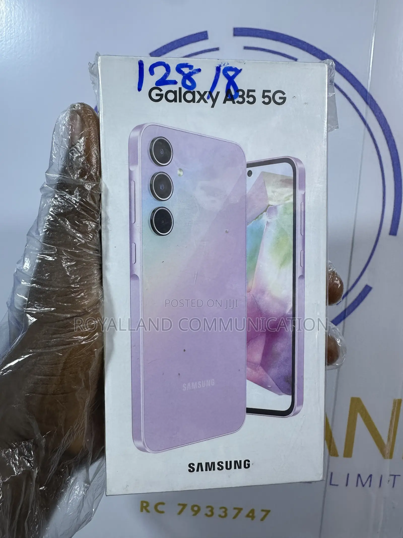 New Samsung Galaxy A35 128 GB Pink