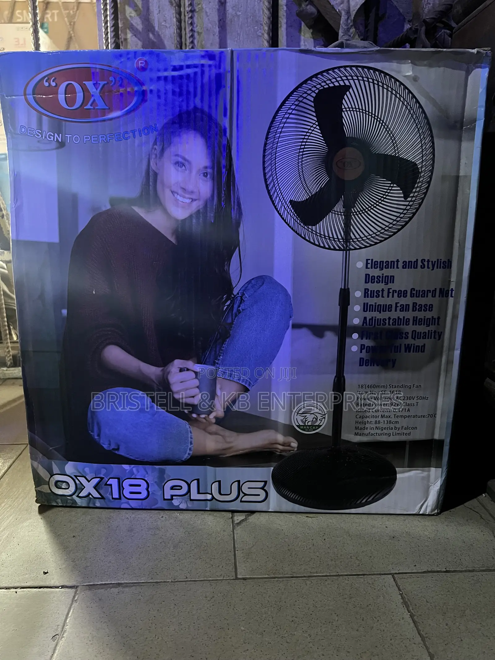 Original Ox Standing Fan