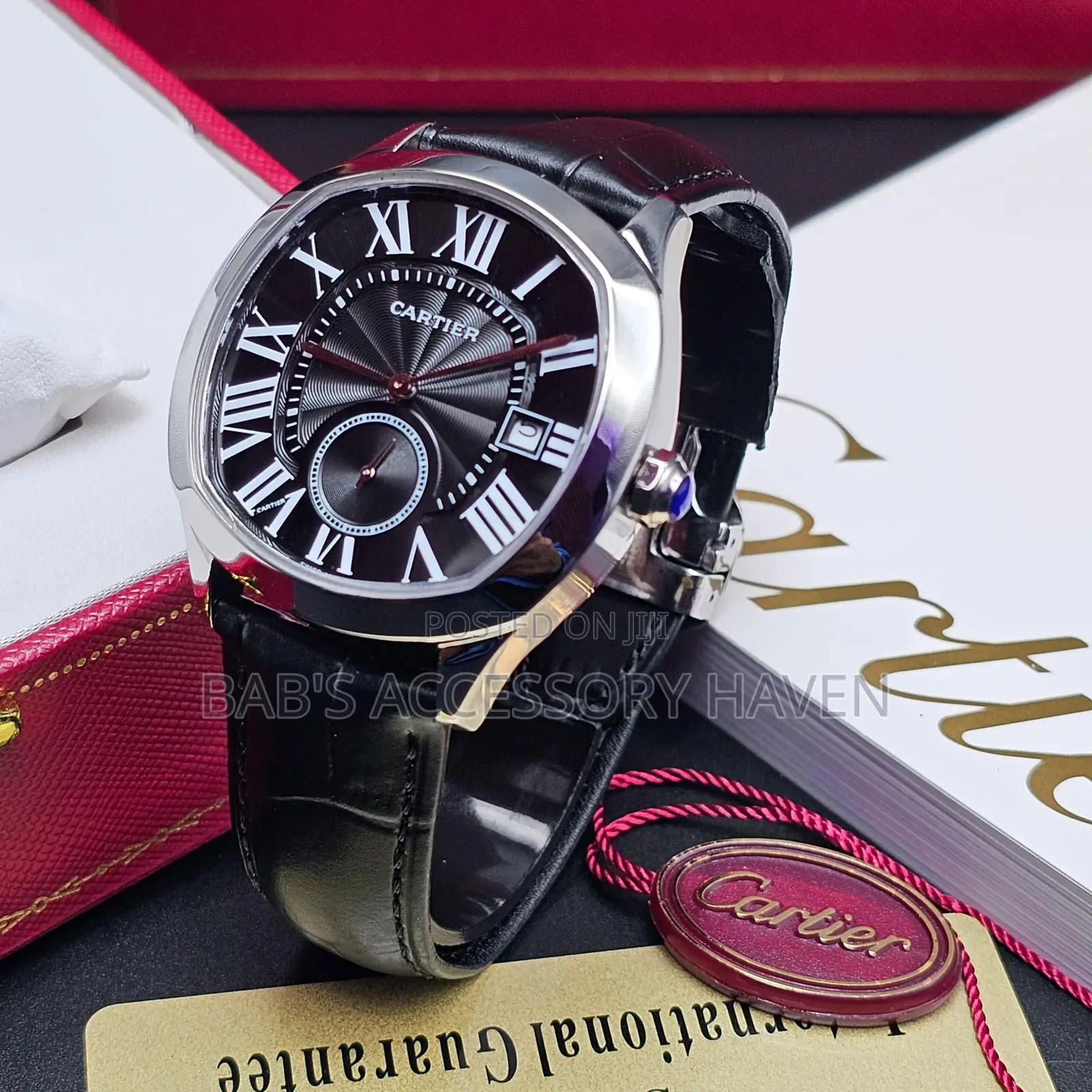 Cartier Leather Watch