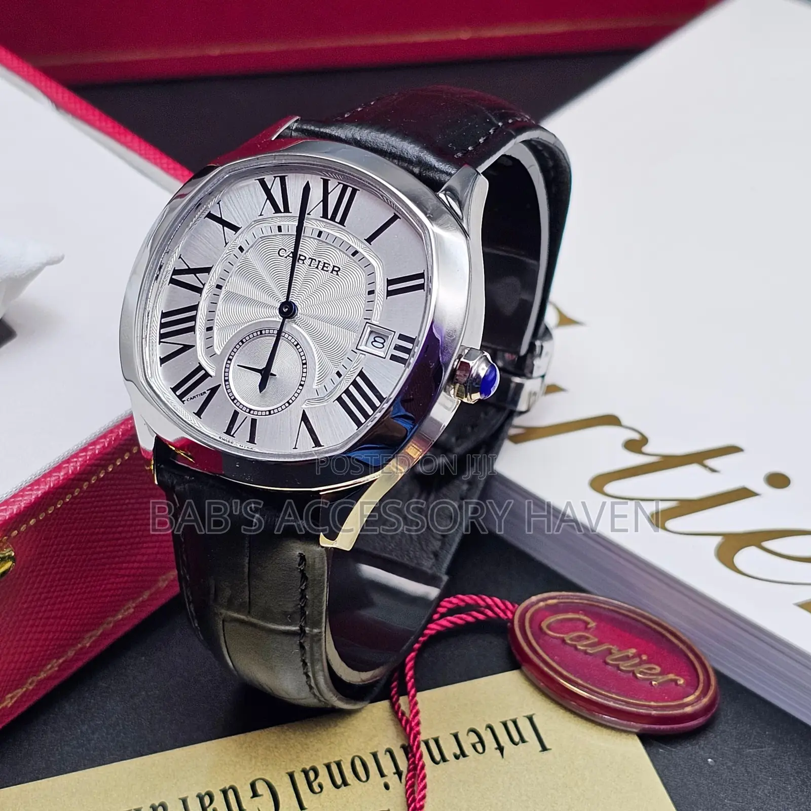 Cartier Leather Watch