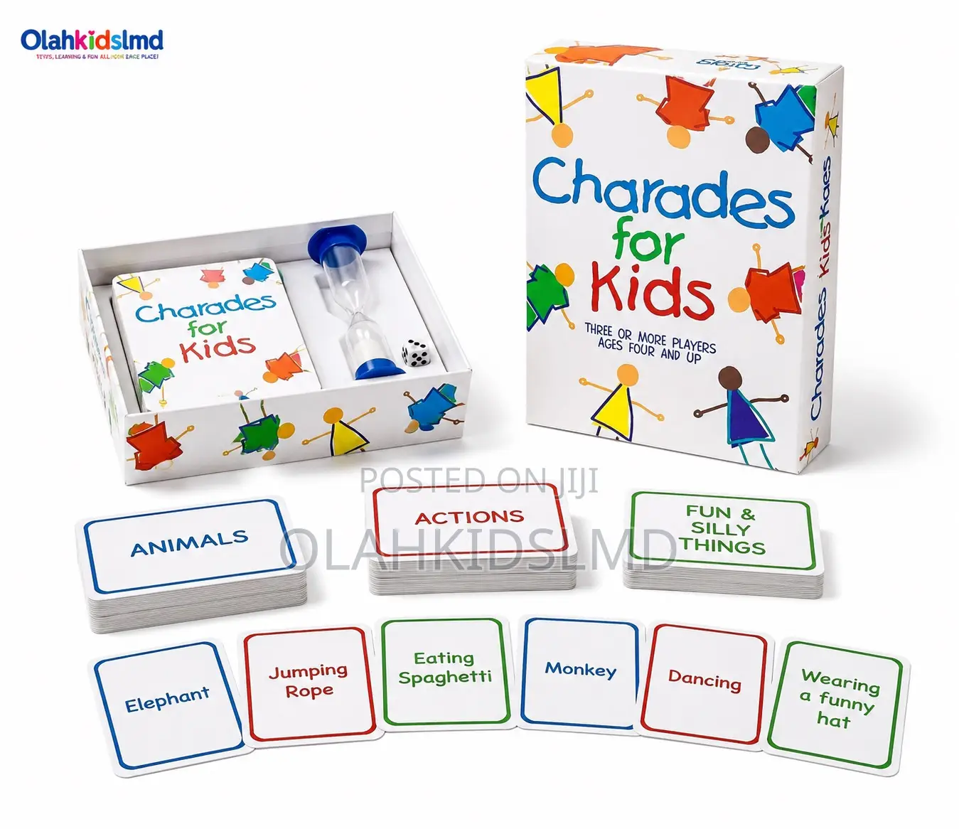 Charades for Kids Educational Family Card Game | Fun Learning Party