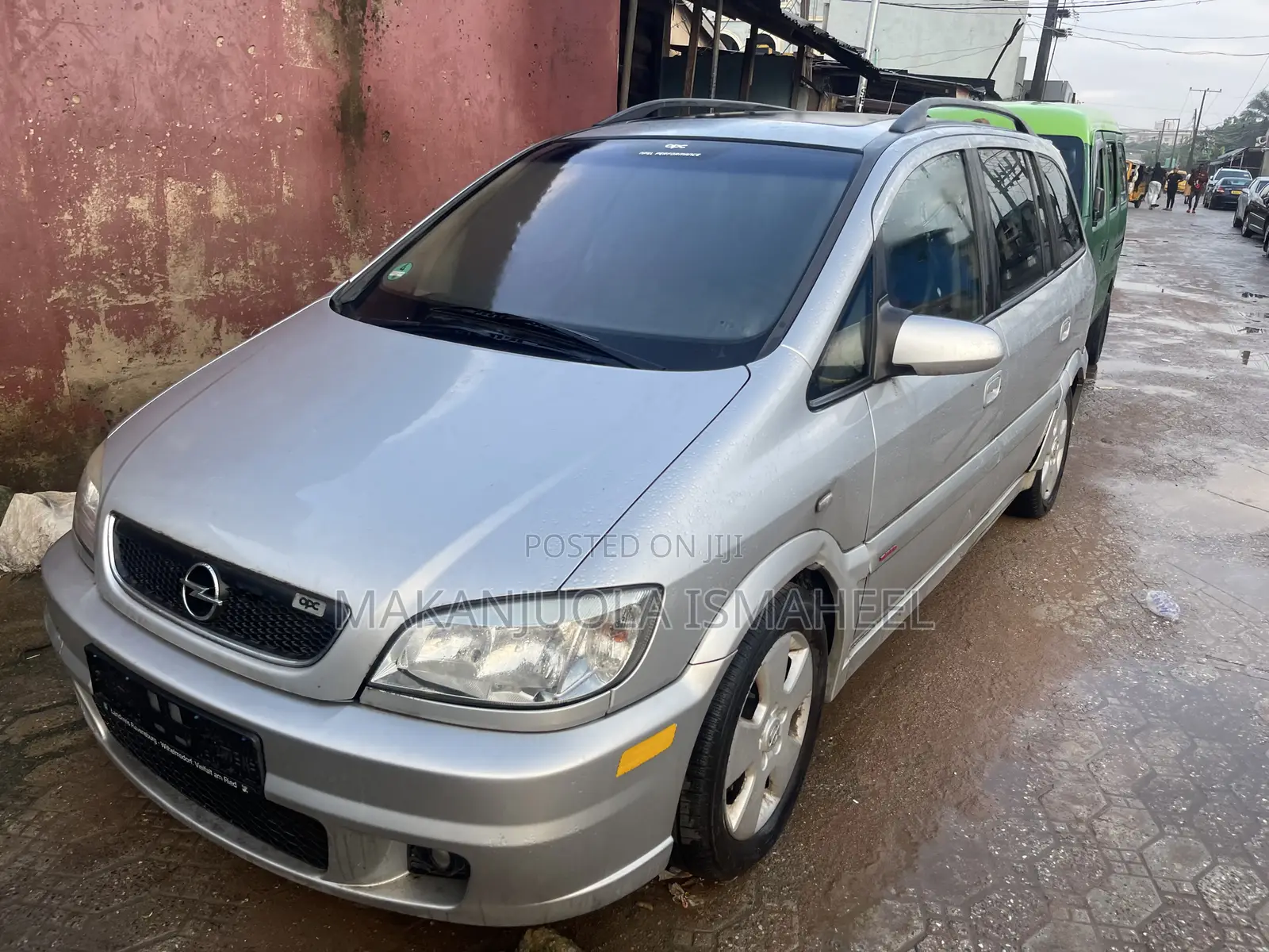 Opel Zafira 2.0 Turbo OPC 2005 Silver