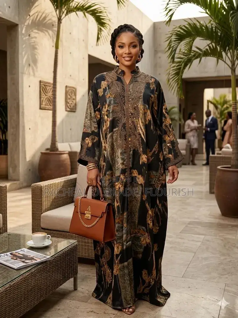 Luxury Women Kaftan Down