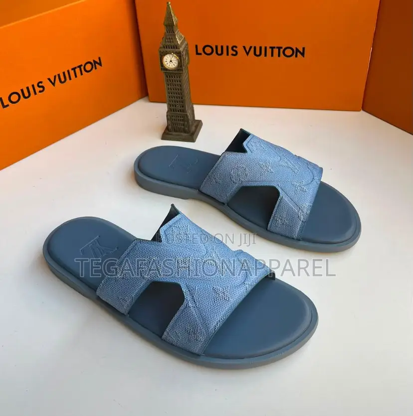 Louis Vuitton Quality Leather Slide Pam