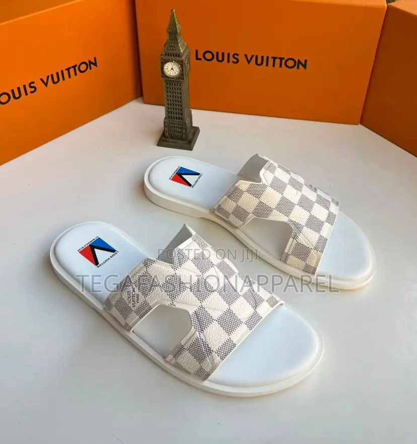 Louis Vuitton Quality Leather Slide Pam