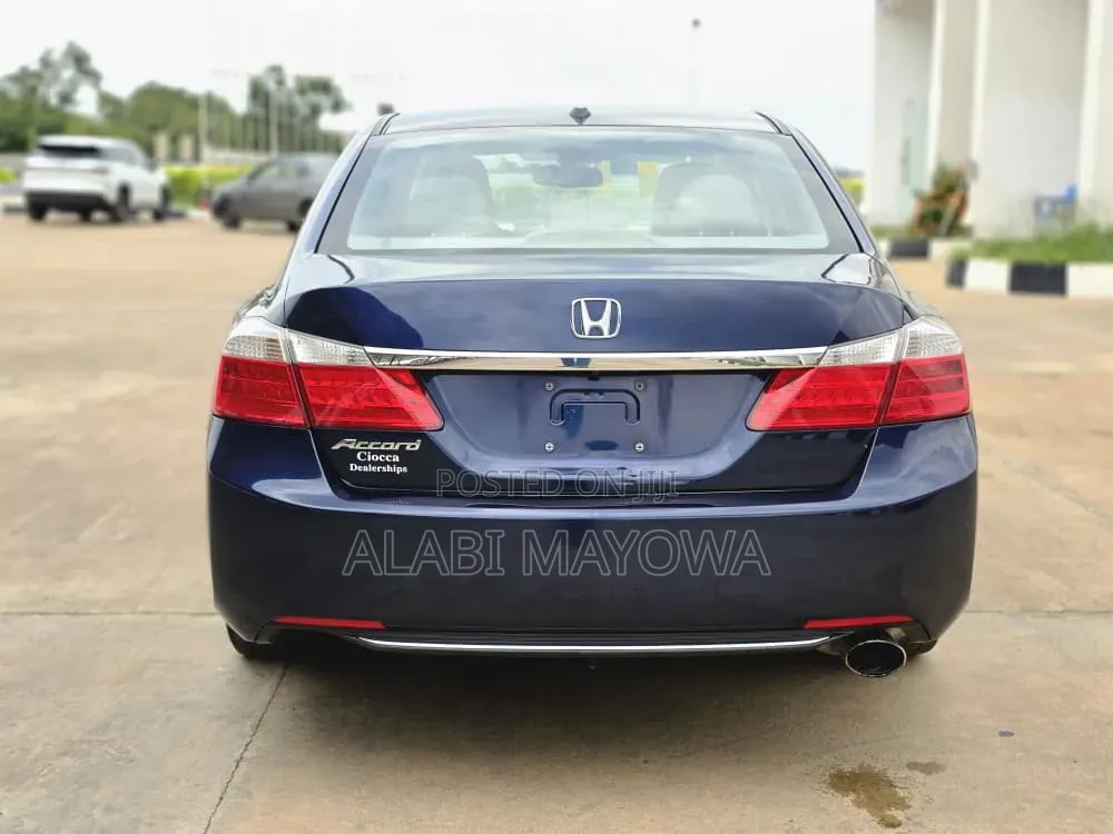 Honda Accord EX-L 4dr Sedan (2.4L 4cyl CVT) 2015 Blue