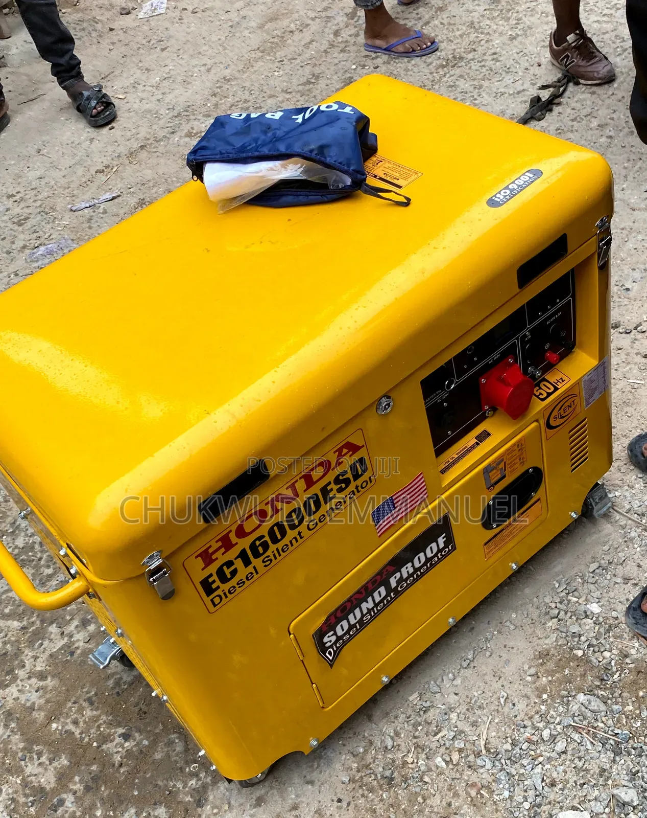 Honda Ec16000esd 15kva Soundproof Diesel Generator – 100% Copper Coil
