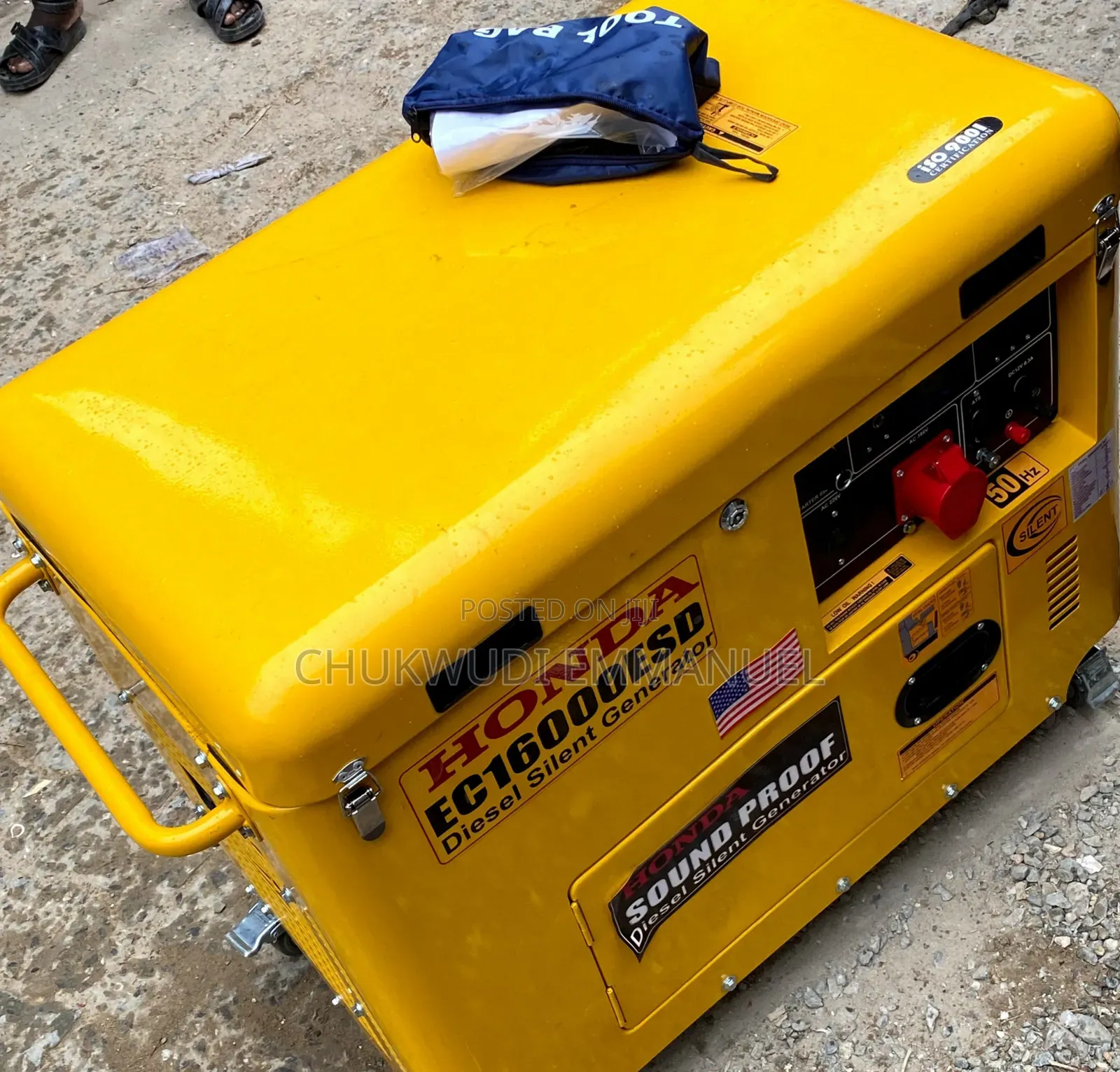 15kva Honda Ec16000esd Silent Diesel Generator With Copper Coil