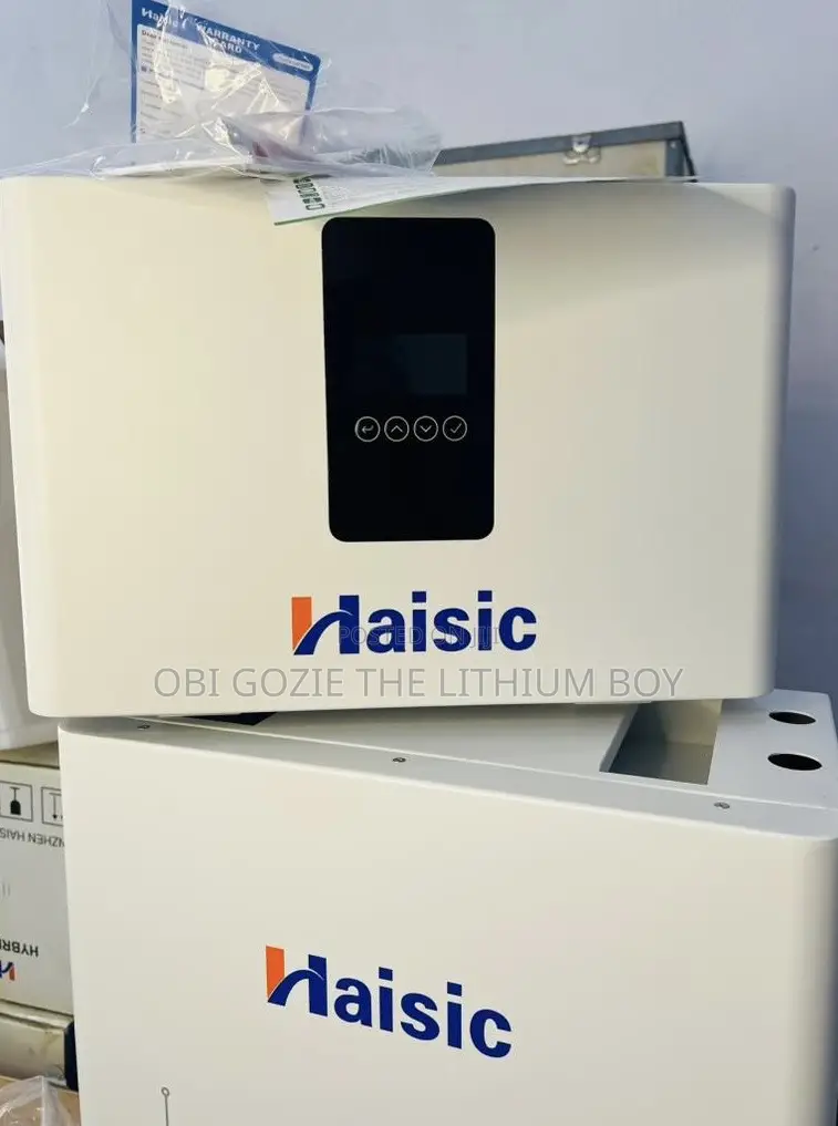 8kwh Haisic Lithium Battary Plus + 4.2kva Hybrid Inverter All in One