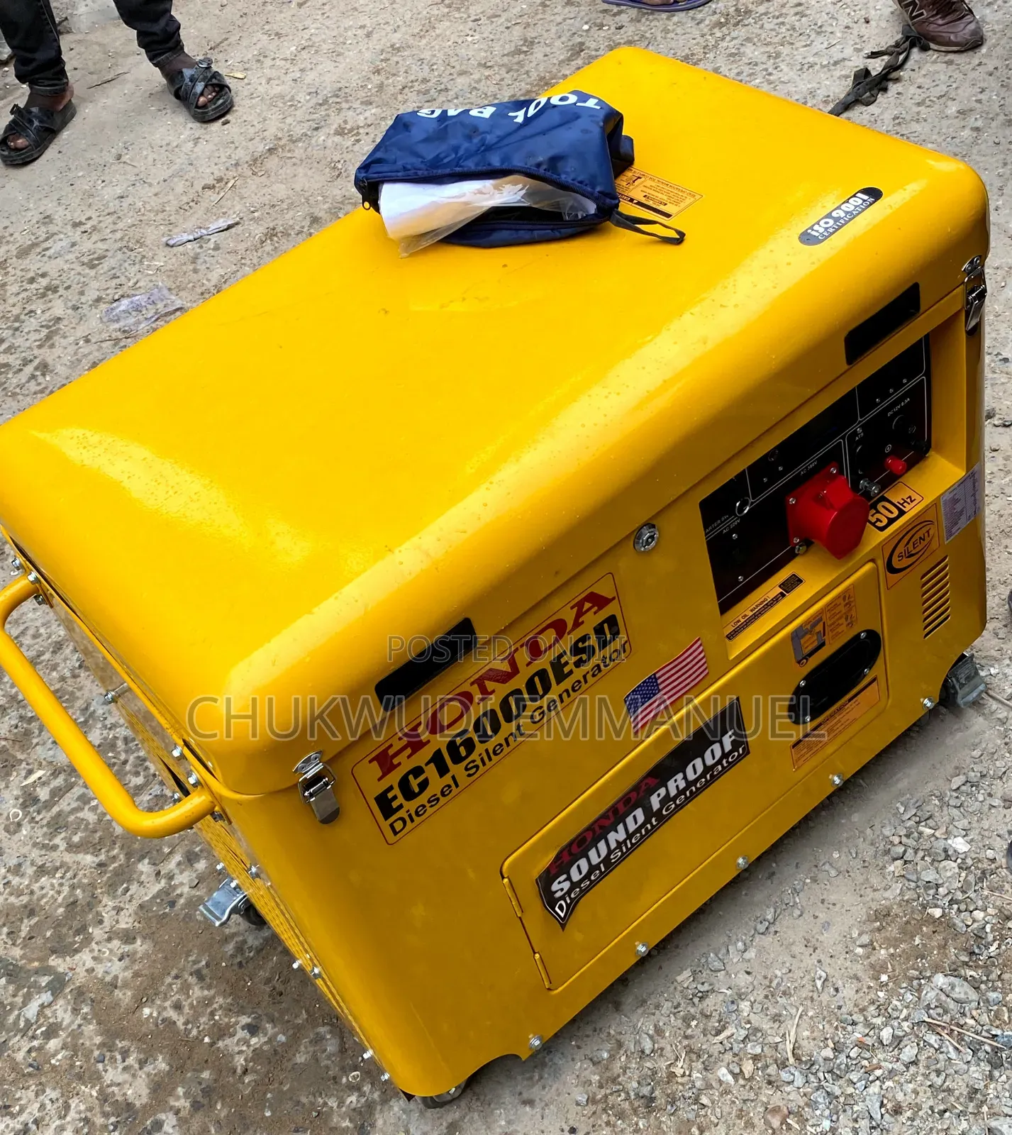 Honda Ec16000esd Silent 15kva Generator for Home Business