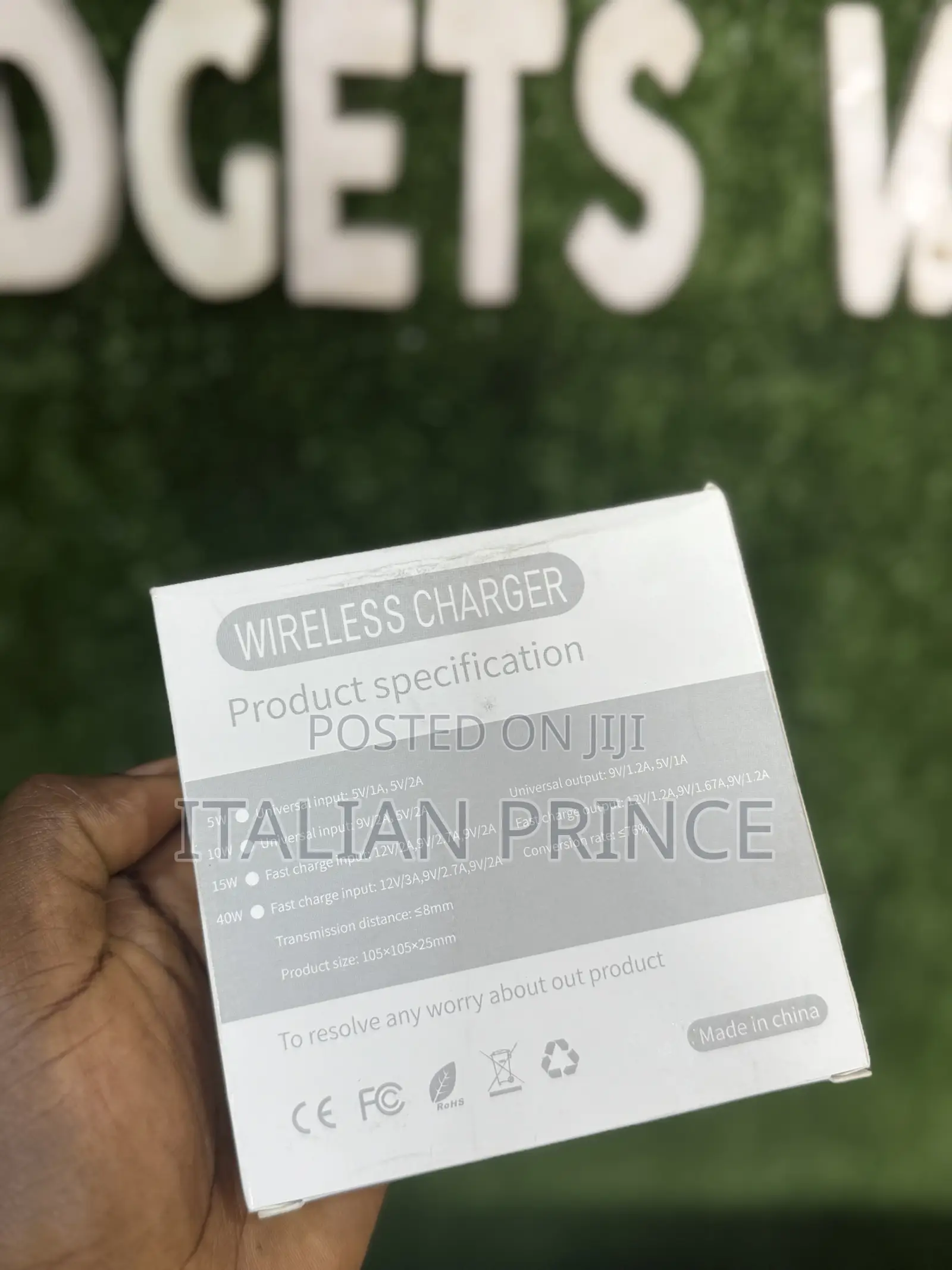Wireless Charger for iPhones and Samsungs