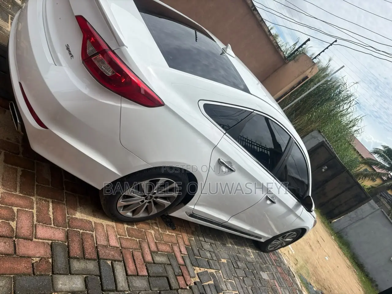 Hyundai Sonata SE 4dr Sedan (2.0L 4cyl Turbo 6A) 2014 White