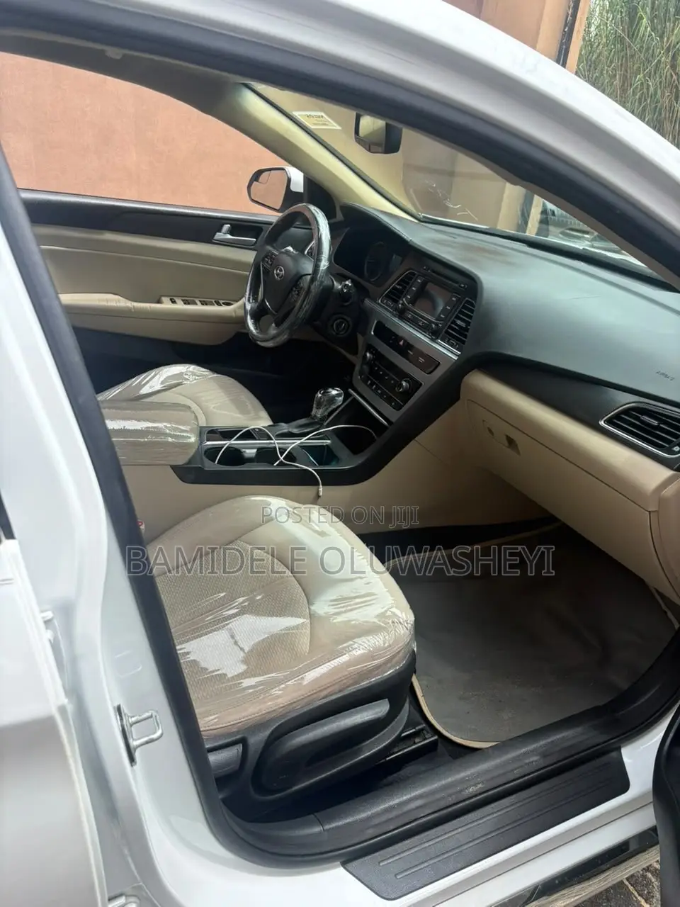 Hyundai Sonata SE 4dr Sedan (2.0L 4cyl Turbo 6A) 2014 White