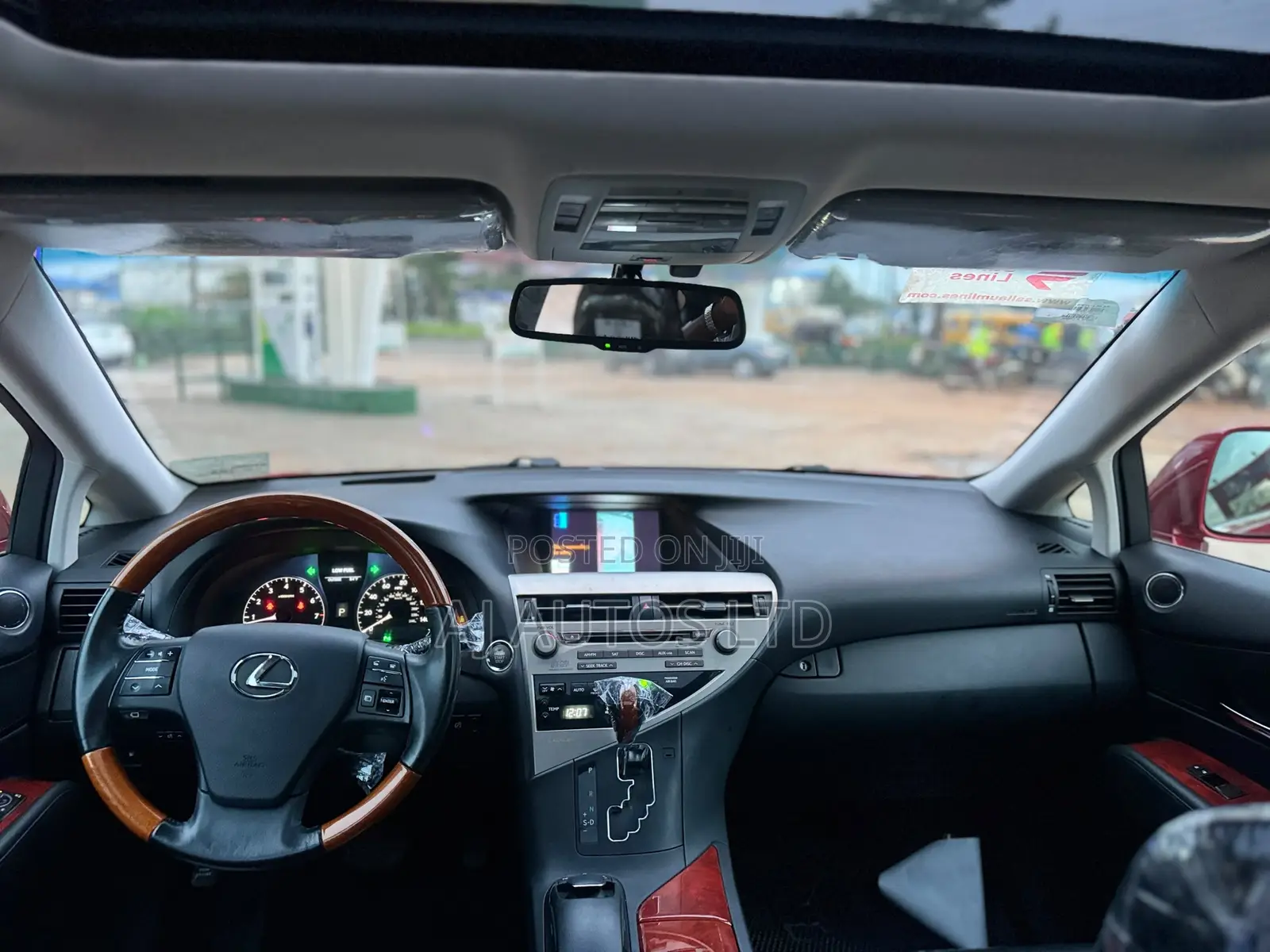 Lexus RX 350 FWD 2012 Red