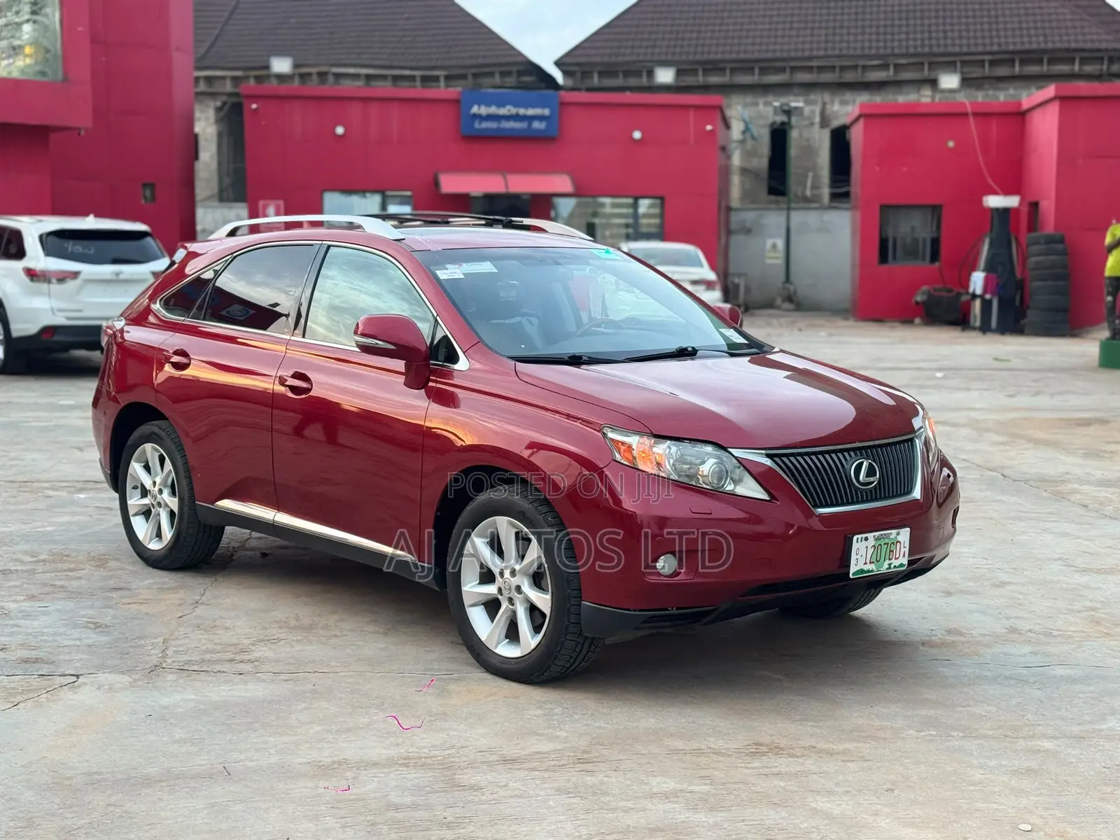 Lexus RX 350 FWD 2012 Red