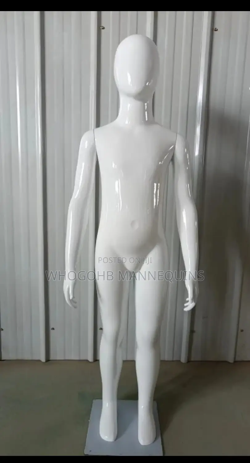Glossy White Kids Mannequin Age 7/10