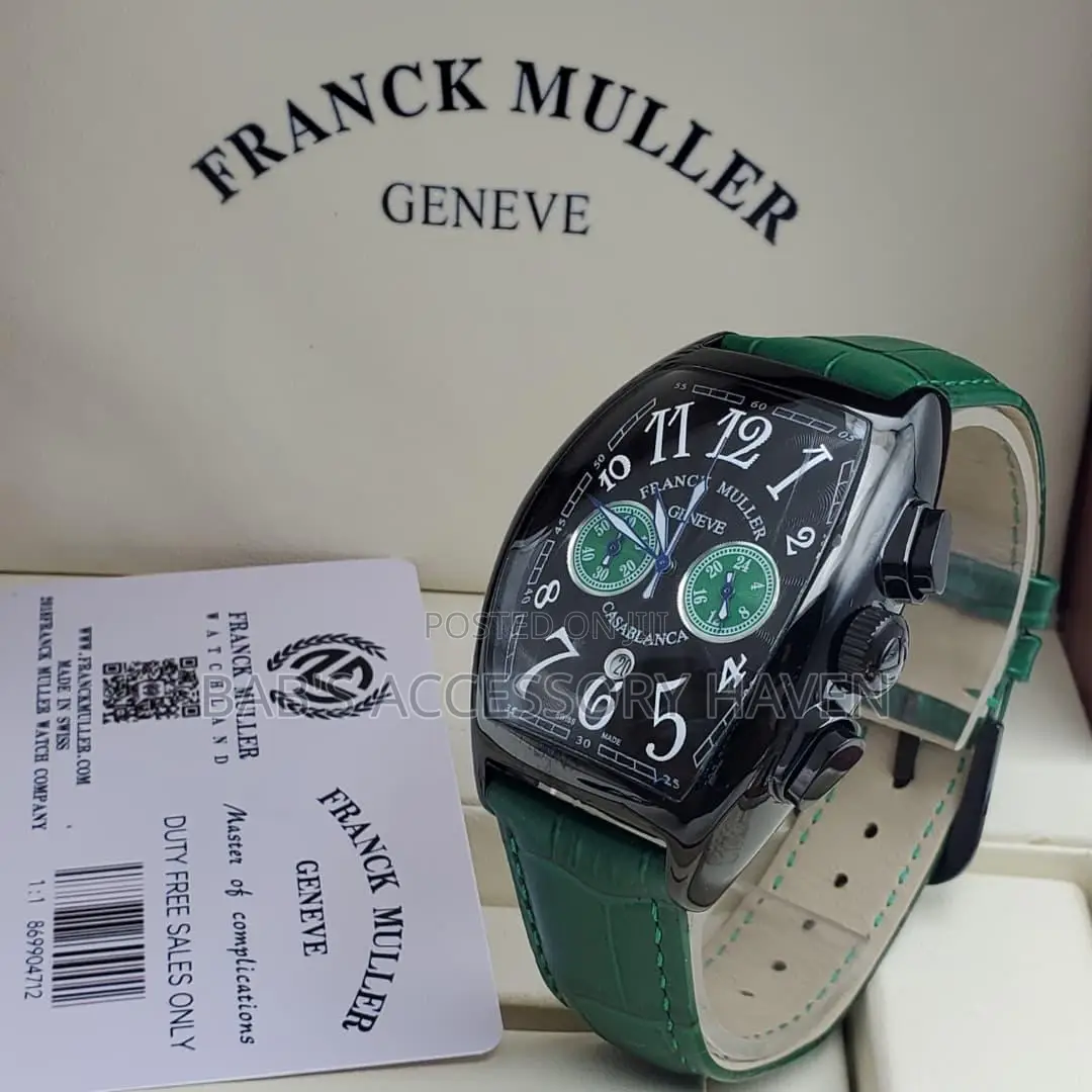 Luxury Franck Muller Geneve Men's Chronograph Watch