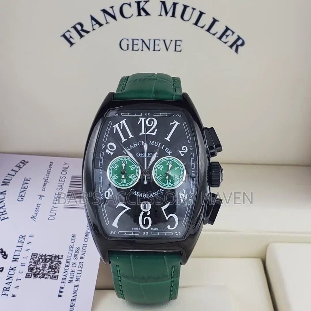 Luxury Franck Muller Geneve Men's Chronograph Watch