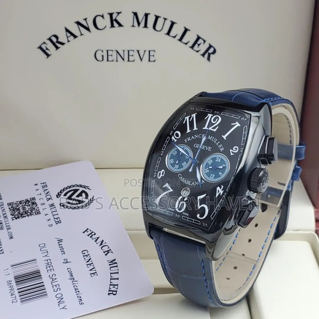 Luxury Franck Muller Geneve Men's Chronograph Watch