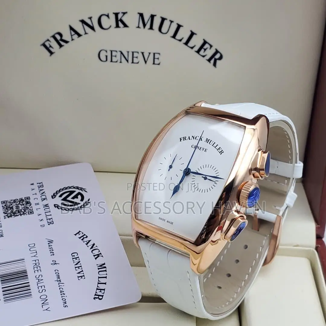 Luxury Franck Muller Geneve Men's Chronograph Watch