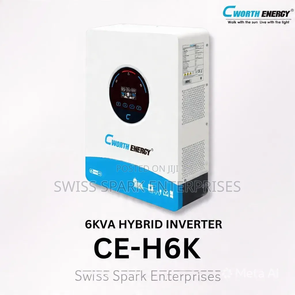 Brand New Cworth Energy 6kva Hybrid Solar Inverter Ce-H6k