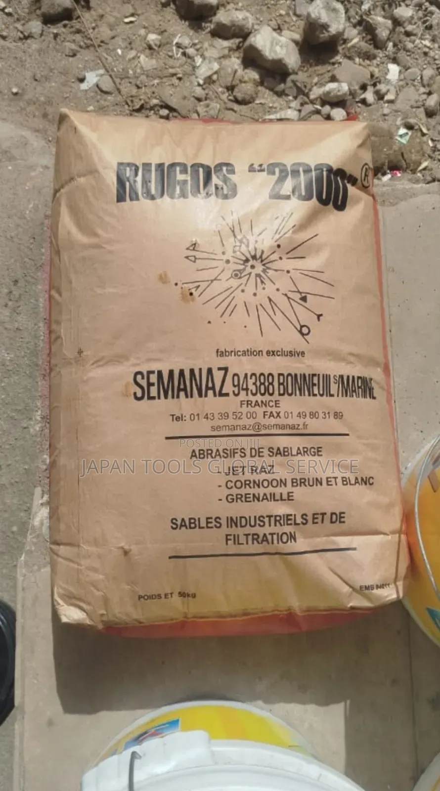 Abrasive Grits Rugos-2000 50kg