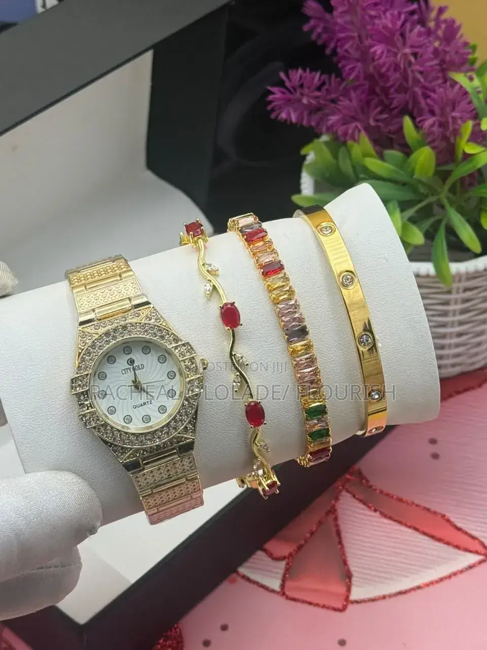 Elegant Female Hand Wristwatch