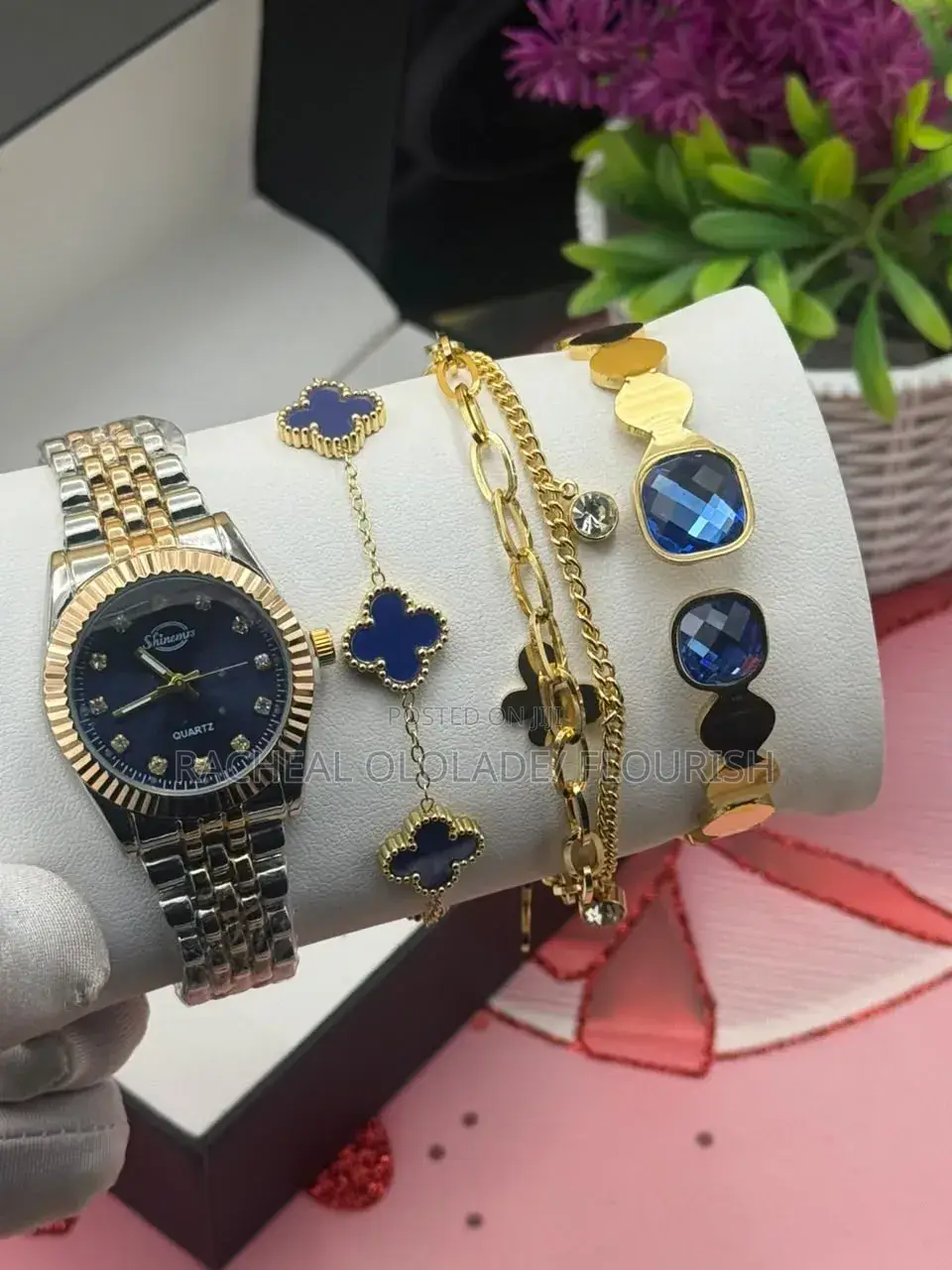 Elegant Female Hand Wristwatch