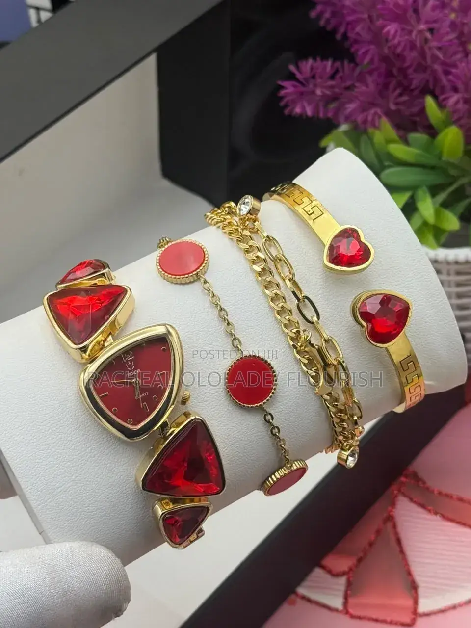Elegant Female Hand Wristwatch