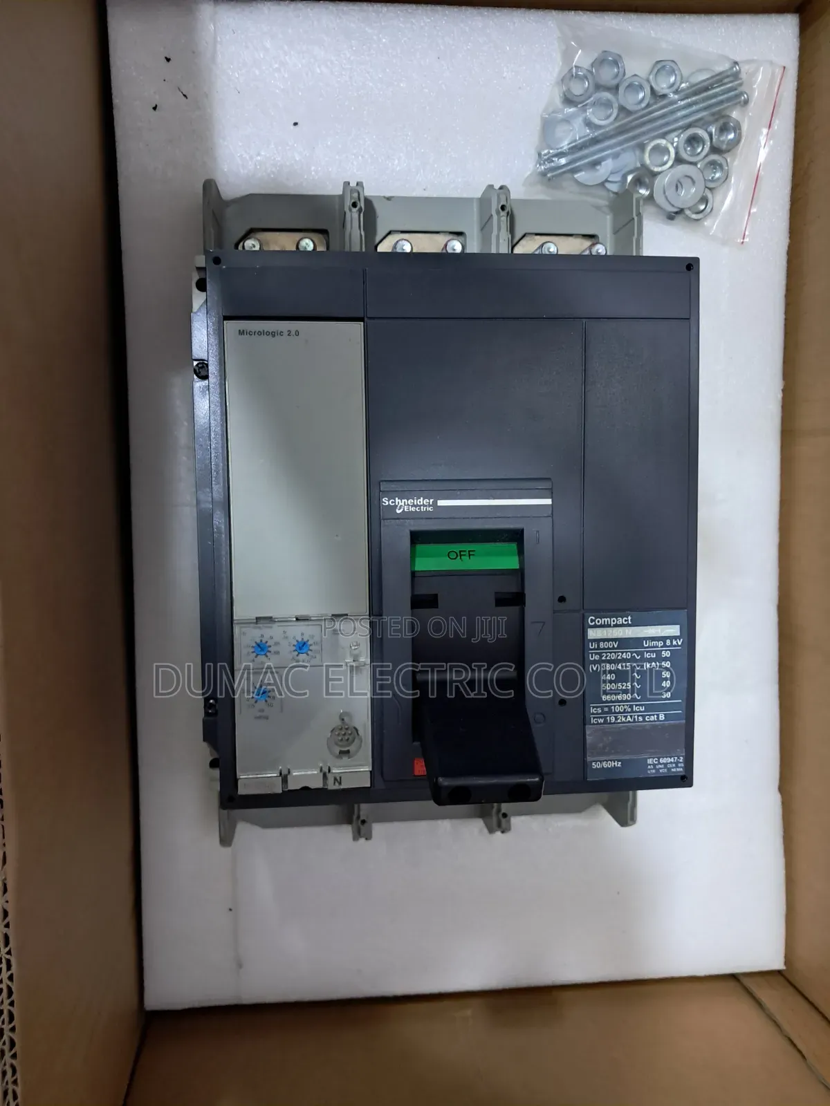 1250amp 3pole Schneider McCb Breaker