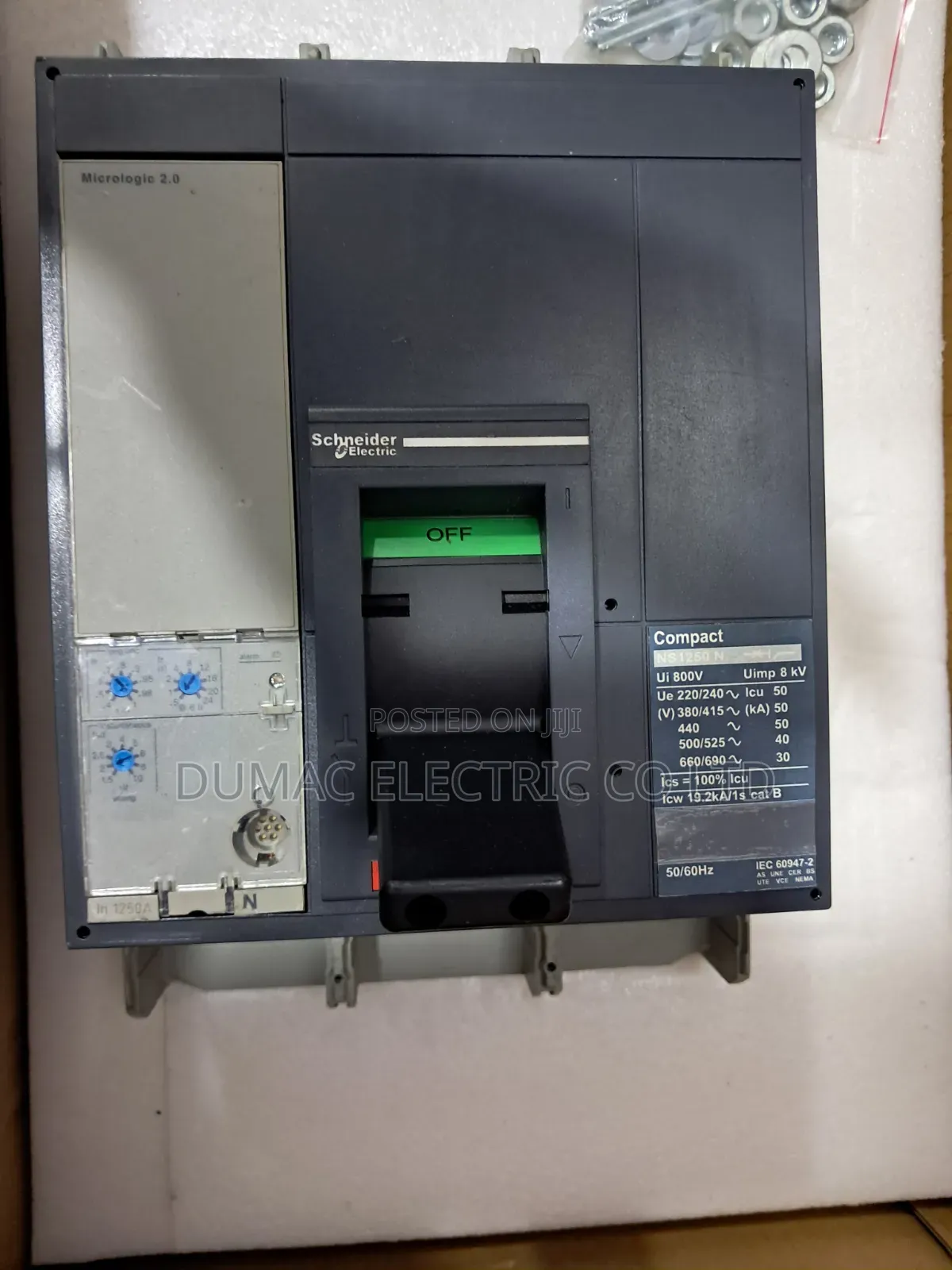 1250amp 3pole Schneider McCb Breaker
