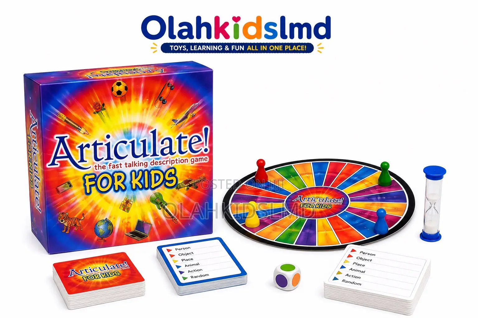 Articulate! For Kids Fast Talking Description Board Game | Educational