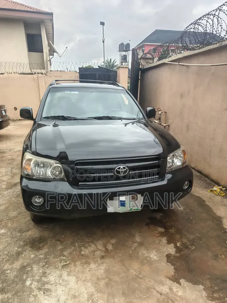 Toyota Highlander 2005 Black