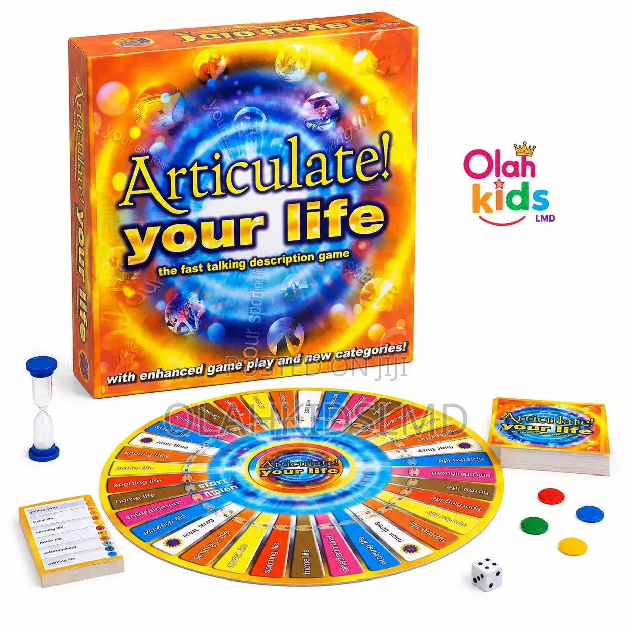 Articulate Your Life Board Game – Family Party Game (4–20 Players 12+)