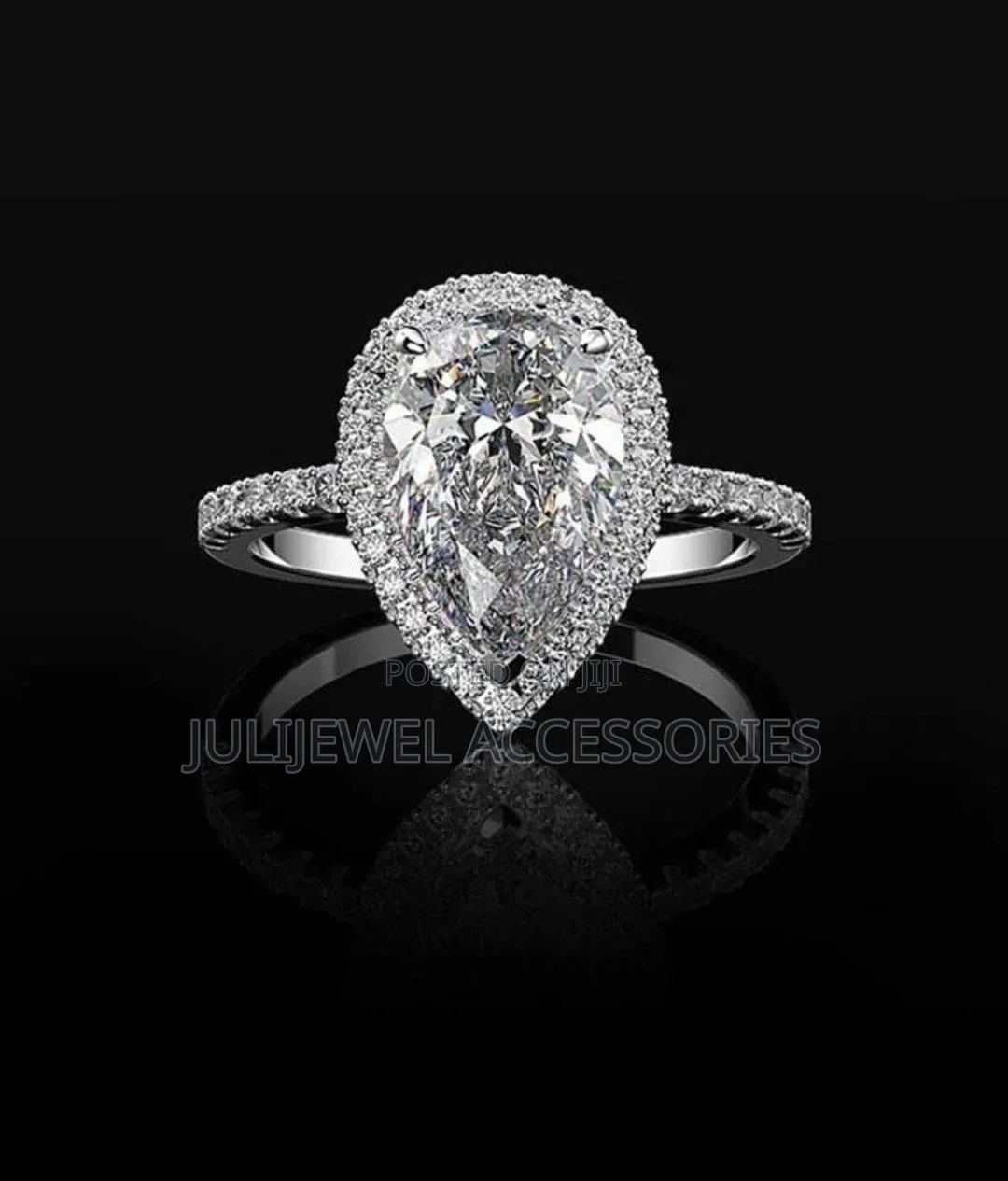 Oval Shaped Engagement/Friendship/Promise Ring