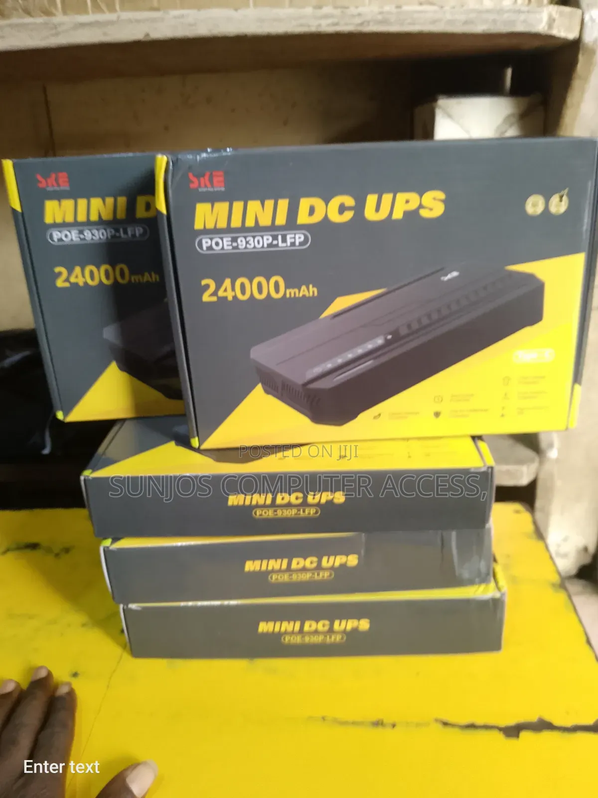 Ske Mini Dc Ups Power Bank Router 24000mah