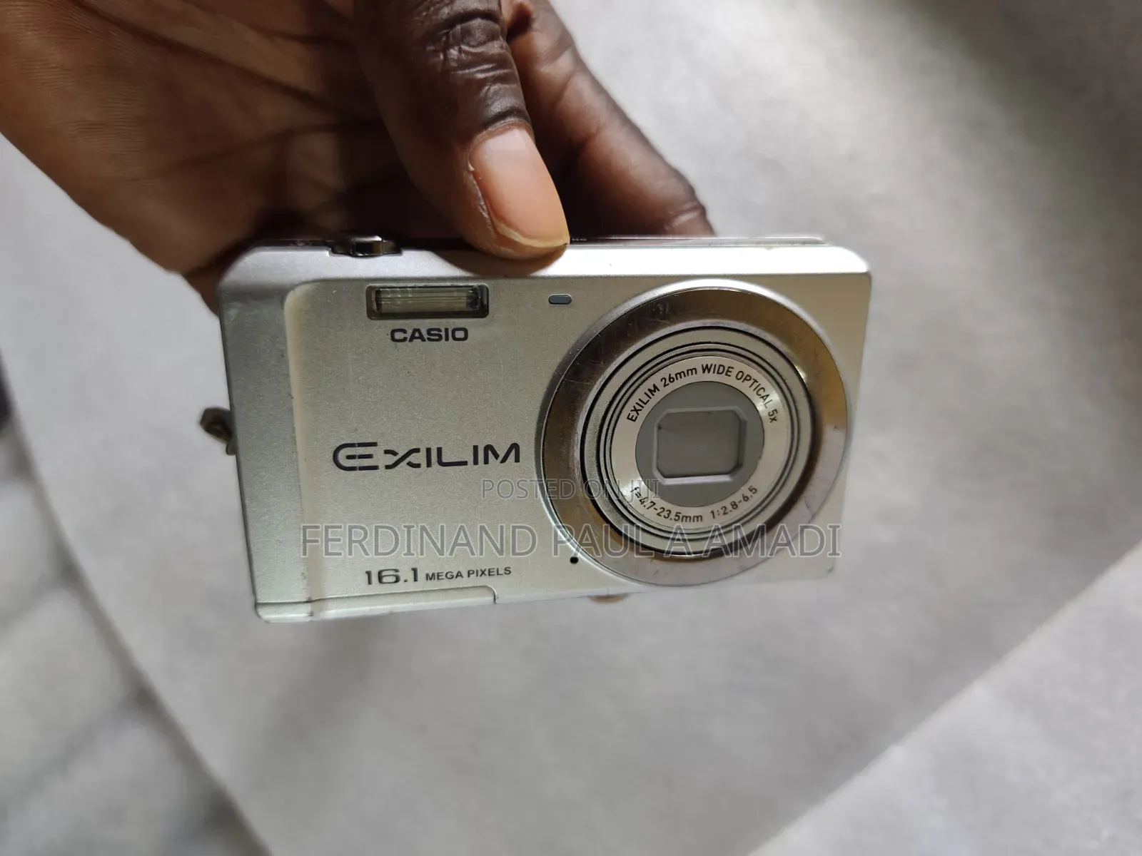 Casio Digital Photo Video Camera for Vintage Passport Snapping
